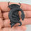 Thumbnail: Custom Made Burning Ember Resting Dragon Necklace - PRE-ORDER