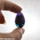 Thumbnail: 3D Dragon Egg - Smooth Blue and Purple Prototype Egg