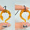 Thumbnail: Faux Cognac Amber Wyrm Necklace - In Stock and Ready to Ship