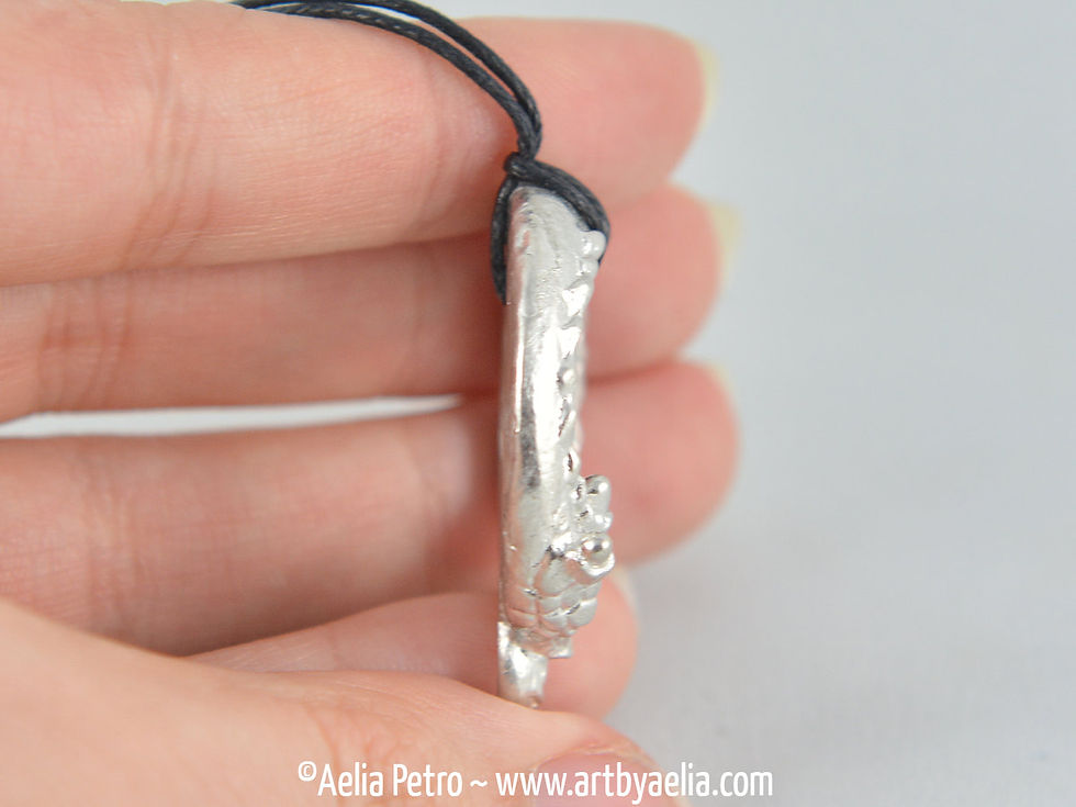 Thumbnail: Pewter Wyrm Ouroboros Necklace - PRE-ORDER