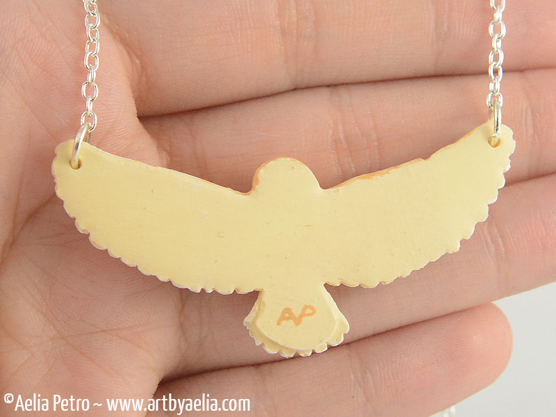 Thumbnail: Barn Owl Necklace