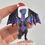 Thumbnail: Santa Hat Dragon Ornament - Galaxy Dragon - IN STOCK and Ready to Ship