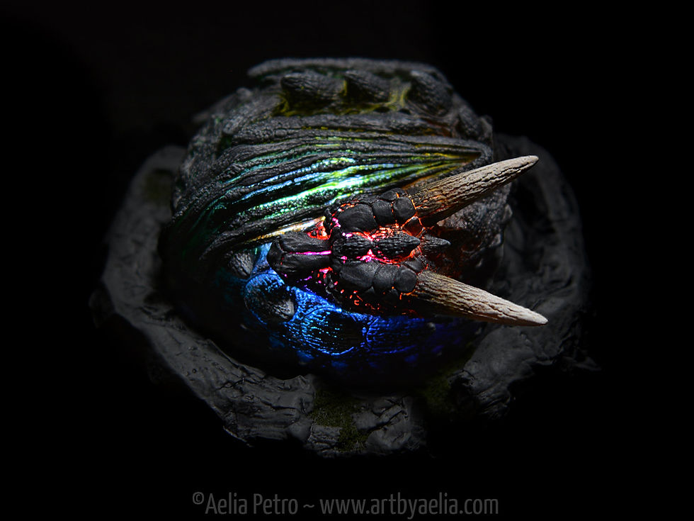 Thumbnail: Radiant Dragon with Dragon Nest - Rainbow Surprise Dragon - PRE-ORDER