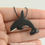 Thumbnail: Painted Resin Wild Bull Orca Necklace