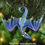 Thumbnail: Hanging Dragon Ornament - Aurora Borealis Dragon