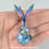 Thumbnail: D20 Dice Dragon Necklace - Aurora Borealis - PRE-ORDER Shipping in 4-6 Weeks