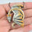 Thumbnail: Viserion Inspired Resting Dragon Necklace - PRE-ORDER