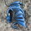 Thumbnail: Electric Blue Resting Dragon Necklace - PRE-ORDER