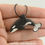 Thumbnail: Painted Resin Keiko (left side) Orca Necklace