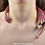 Thumbnail: Dusty Rose Aurora Borealis Dragon Draper Necklace - IN STOCK and Ready to Ship