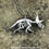 Thumbnail: Painted Resin Triceratops Skeleton Necklace