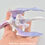 Thumbnail: Realistic Wyvern-Style Dragon - White, Pink and Puprle Dragon - Custom Made-to-