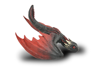 Cute Dragon Transparent with Shadow.png