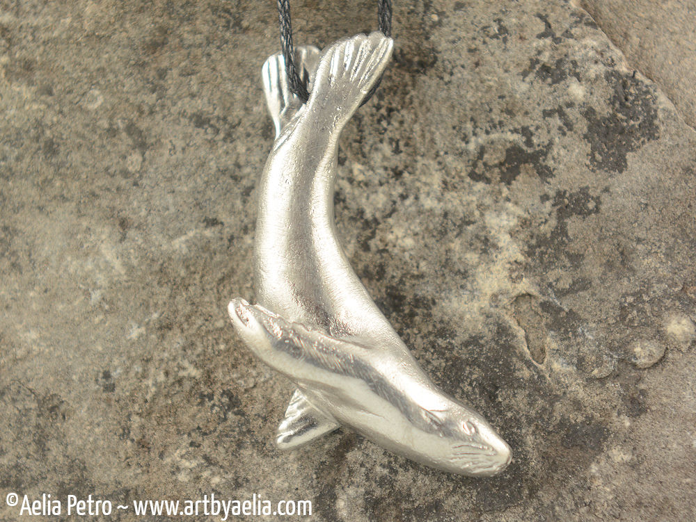 Pewter Sea Lion Necklace