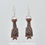 Thumbnail: Brown Bat Earrings Earrings - Hanging Bats - IN STOCK and Ready to Ship