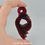 Thumbnail: Infinity Dragon Necklace - Wine Dragon