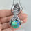 Thumbnail: D20 Dice Dragon Necklace - Antique Silver - PRE-ORDER Shipping in 4-6 Weeks