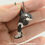 Thumbnail: Painted Resin Wild Bull Orca Necklace