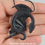 Thumbnail: PRE-ORDER - Custom Made Resting Dragon Necklace - Custom Colour Dragon