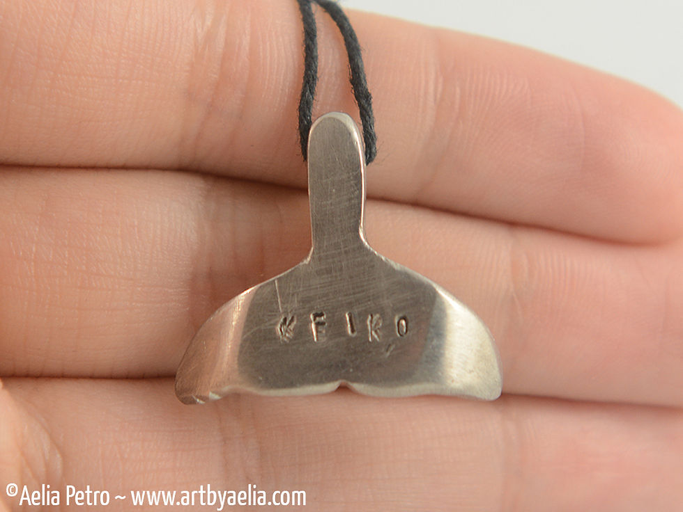 Thumbnail: Pewter Keiko (Free Willy) Fluke