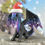 Thumbnail: Santa Hat Snap Dragonet - Galaxy - In Stock and Ready to Ship