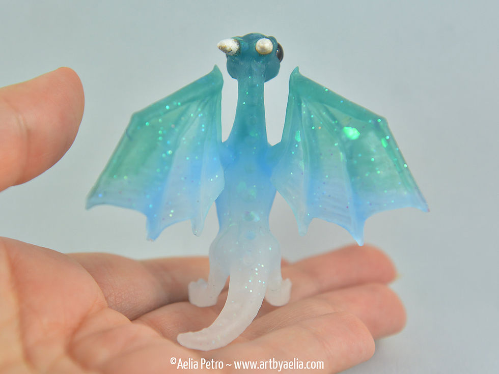 Thumbnail: Fairy Snap Dragonet - Proud Pastel Wyvern