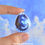 Thumbnail: Larger Smooth Dragon Egg Necklace 6