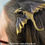Thumbnail: Baby Dragon Barrette - Black and Yellow Dragon Pre-Order