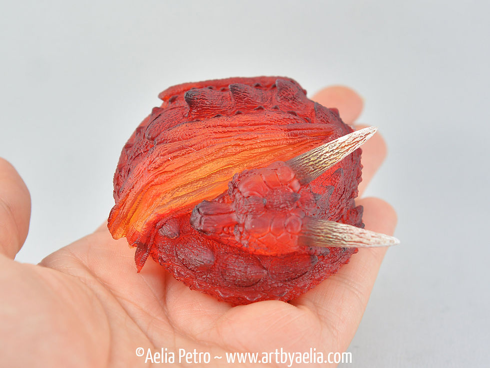 Thumbnail: Radiant Dragon with Dragon Nest - Fiery Dragon - IN STOCK