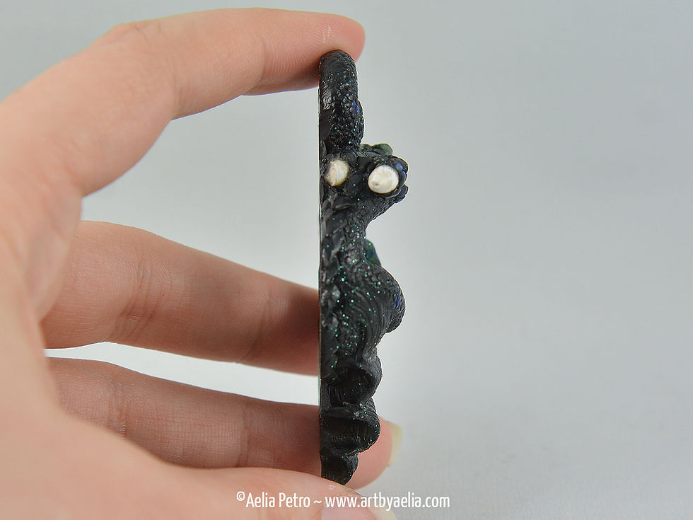 Thumbnail: Infinity Dragon Necklace - Mystical Dragon