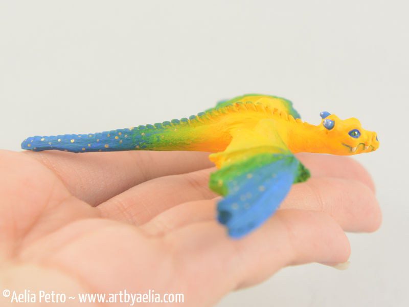 Thumbnail: Macaw Dragon Hatchling - Made to Order