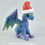 Thumbnail: Santa Hat Snap Dragonet - Aurora Borealis - In Stock and Ready to Ship