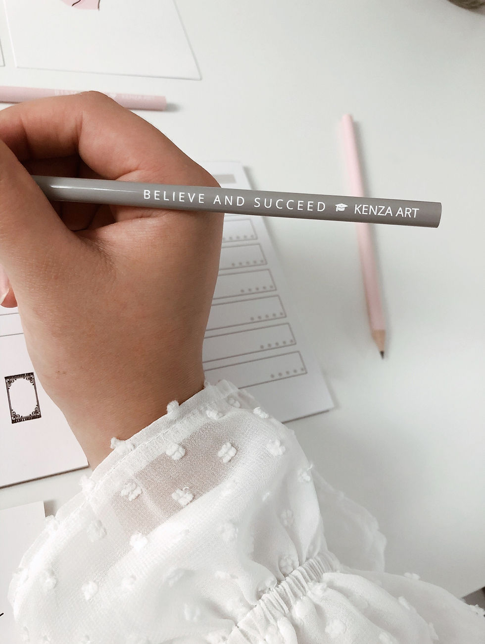 Thumbnail: Pencil "Believe and succeed"
