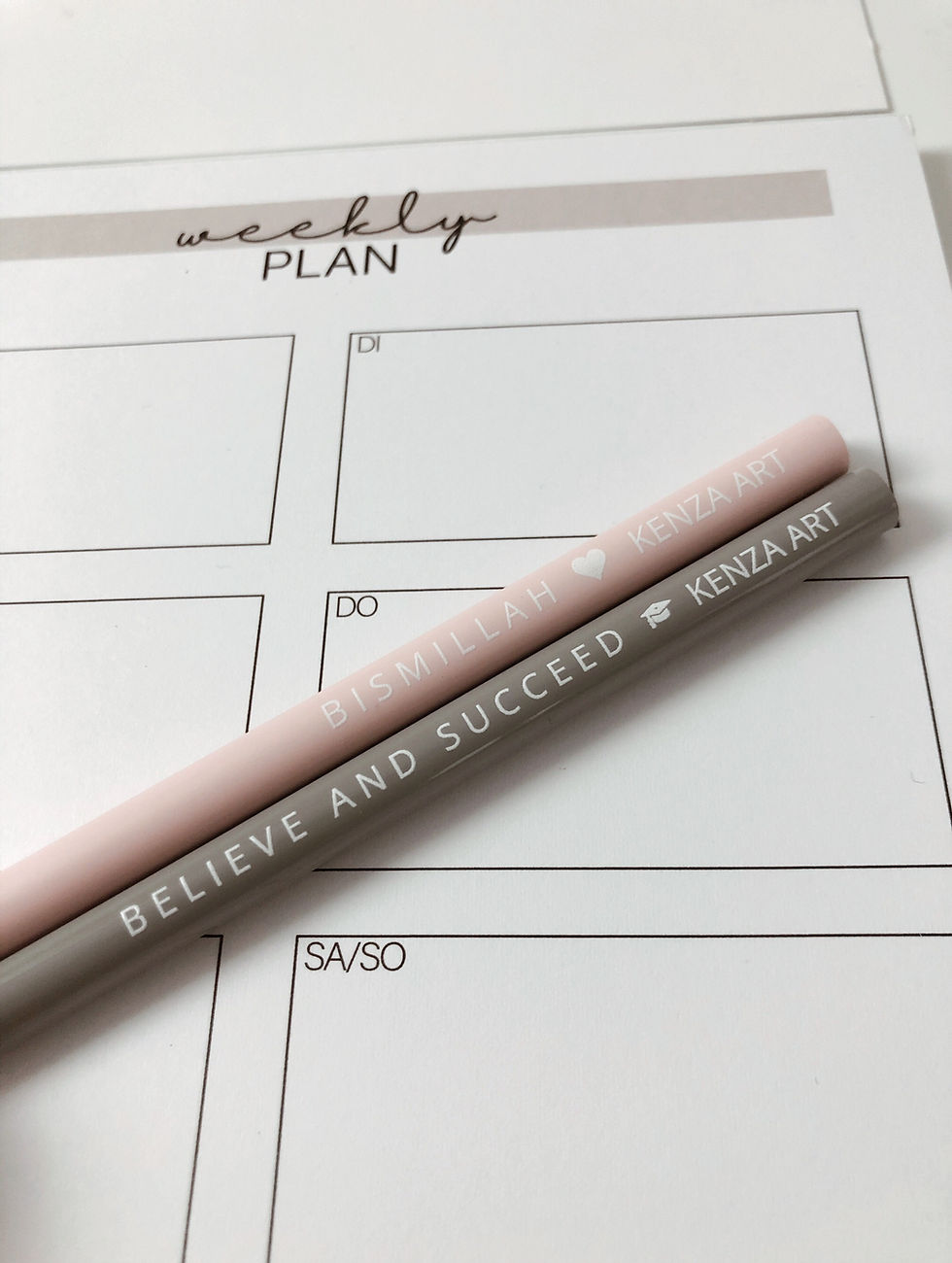 Thumbnail: Pencil set "I can do it"