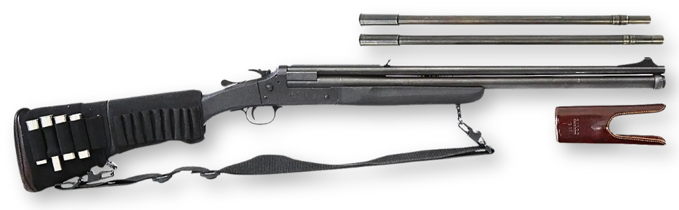 SAVAGE M24 RIFLE-SHOTGUN, CHAMBER & BARREL INSERTS