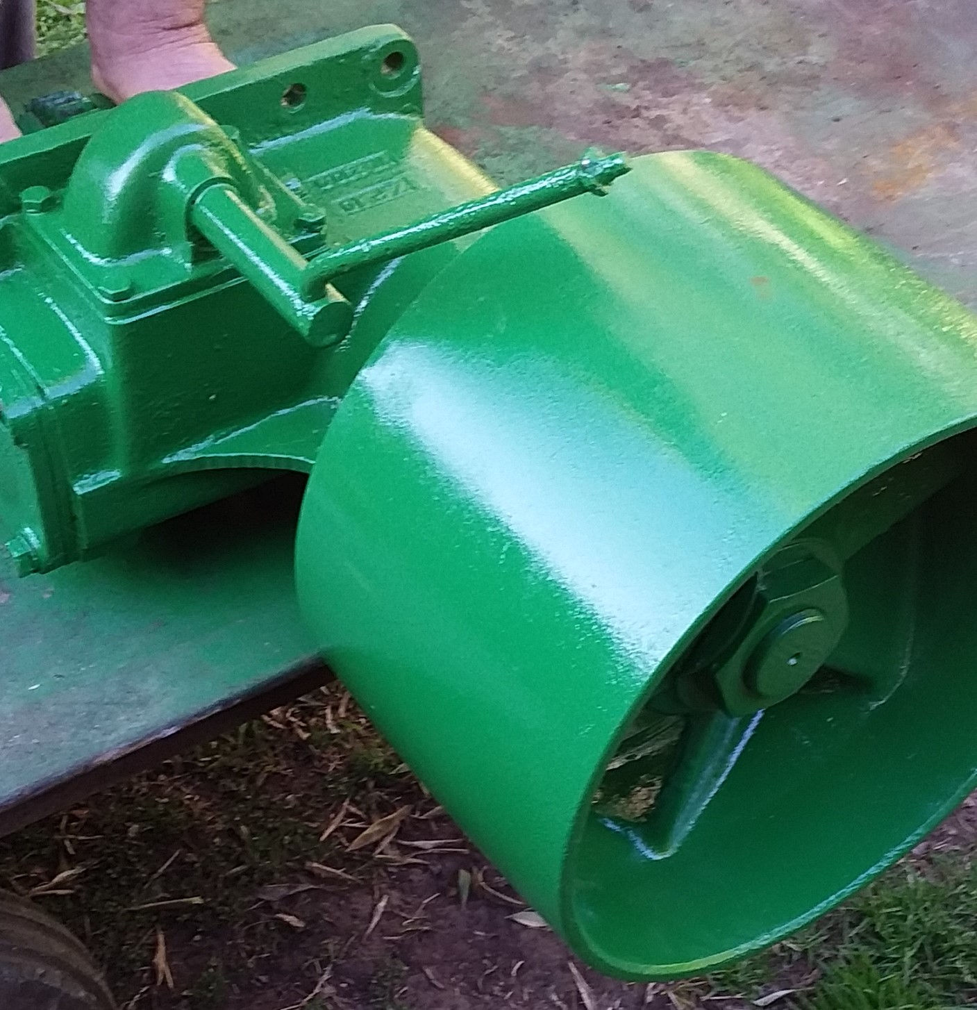 Toma De Fuerza C/polea P/tractor Fahr Deutz