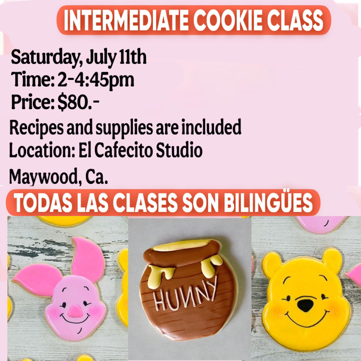 BEGINNER COOKIE CLASS (Afternoon)