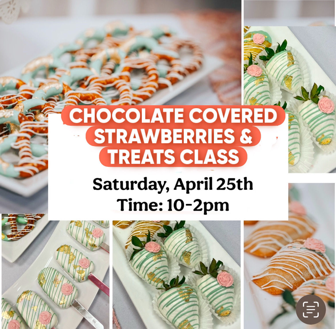 BEGINNER CHOCOLATE TREATS CLASS