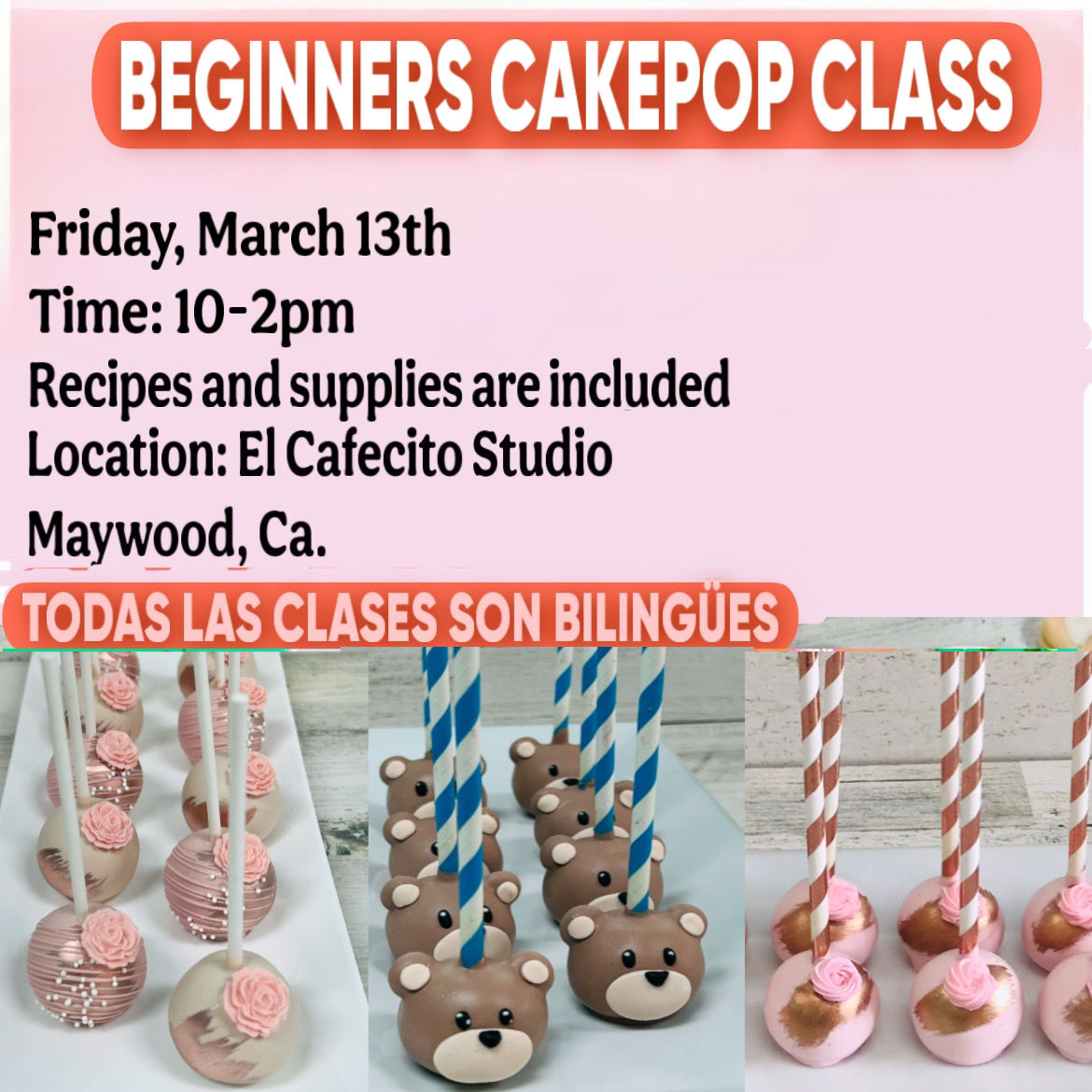CAKEPOPS  CLASS 101