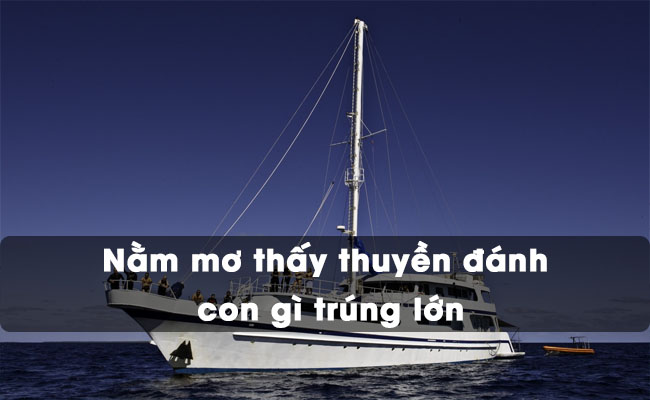 tiết lộ ý nghĩa giấc mơ thấy thuyền và Thống kê may mắn dành cho bạn content media