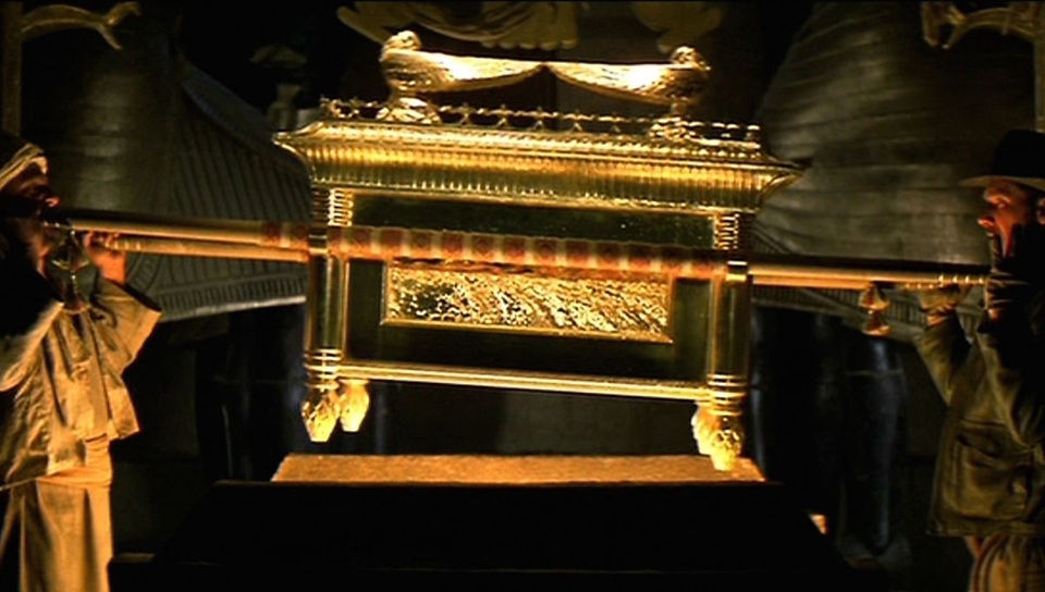 The Ark of the Covenant, 'Indiana Jones: Raiders of the Lost Ark' 1981.