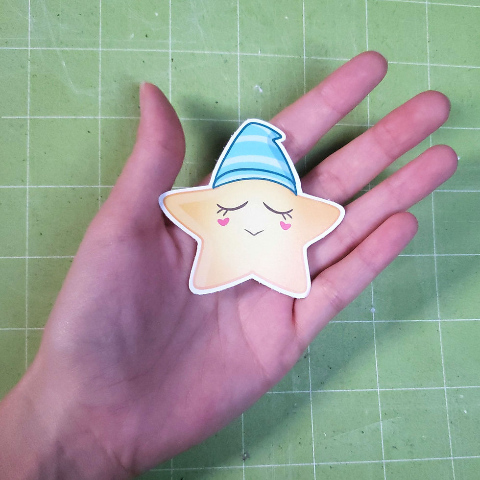 Thumbnail: Cute Waterproof Star Sticker