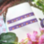 Purple Ghost Washi Tape 15mm