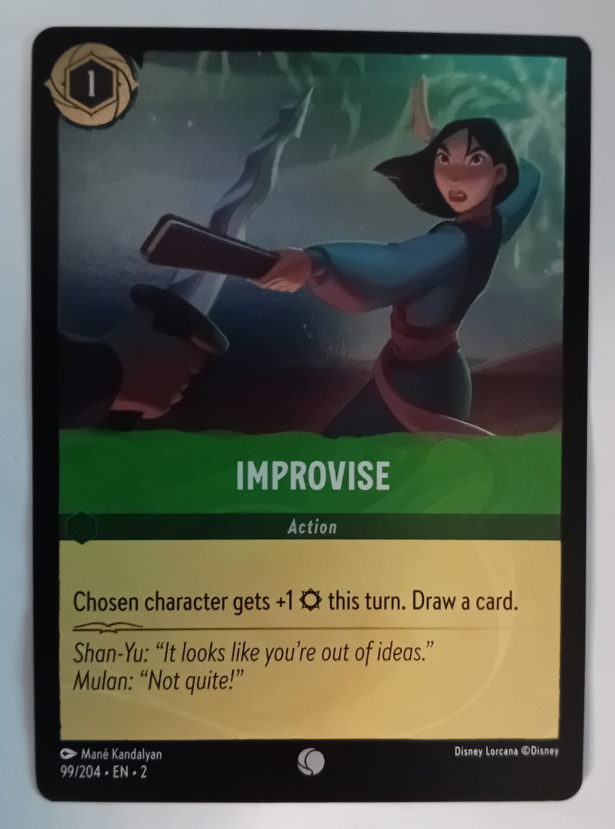 Improvise. FOIL. 099. Rise of the Floodborn 