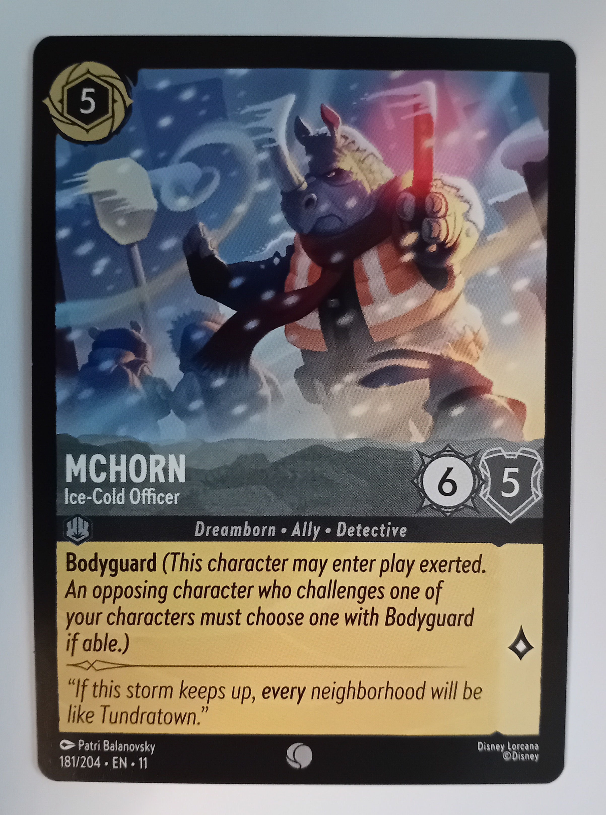 McHorn. Ice-Cold Officer. 181. Winterspell 