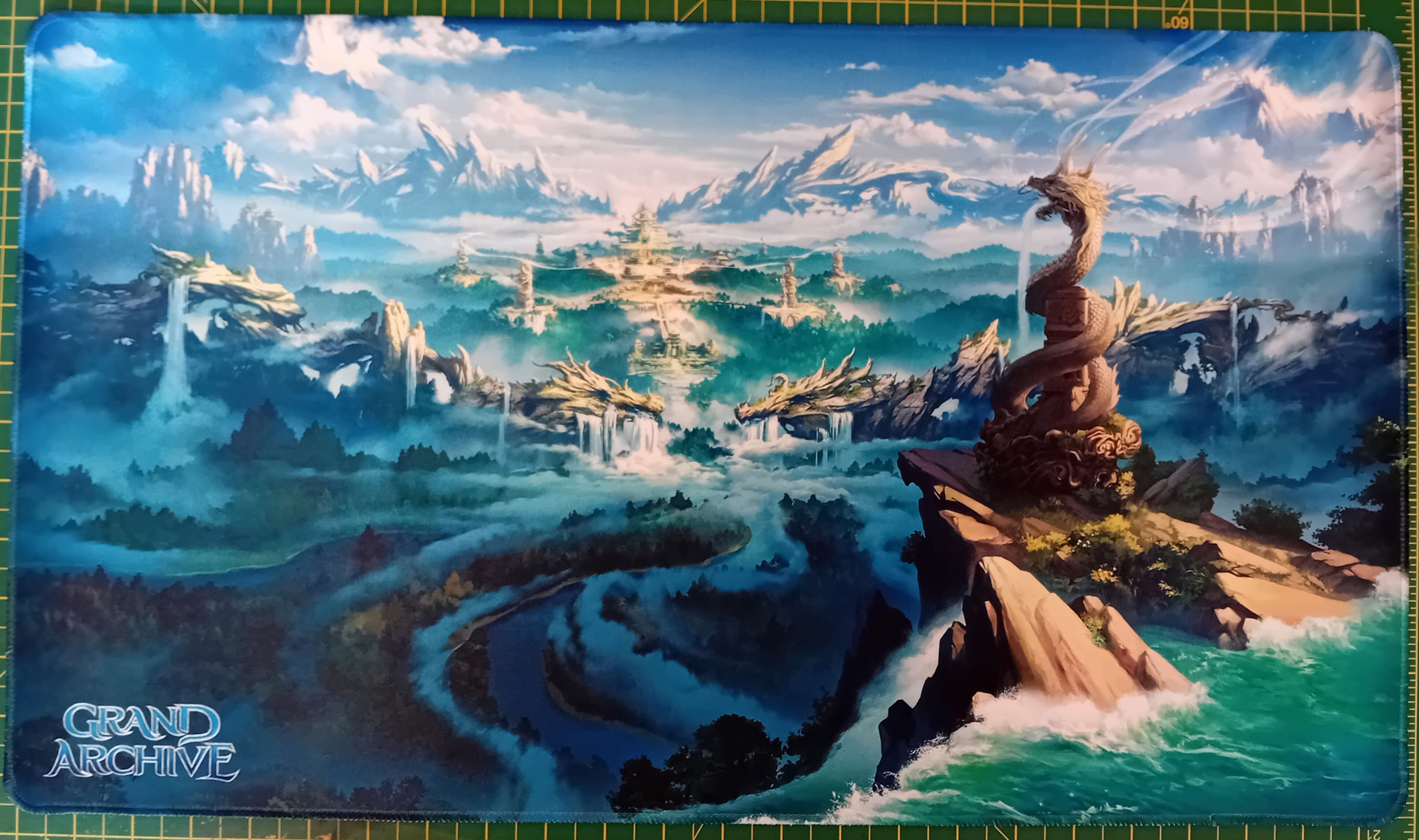 Dragon Shield, Baidi, Oathsworn Palace, Grand Archive Playmat & Tube