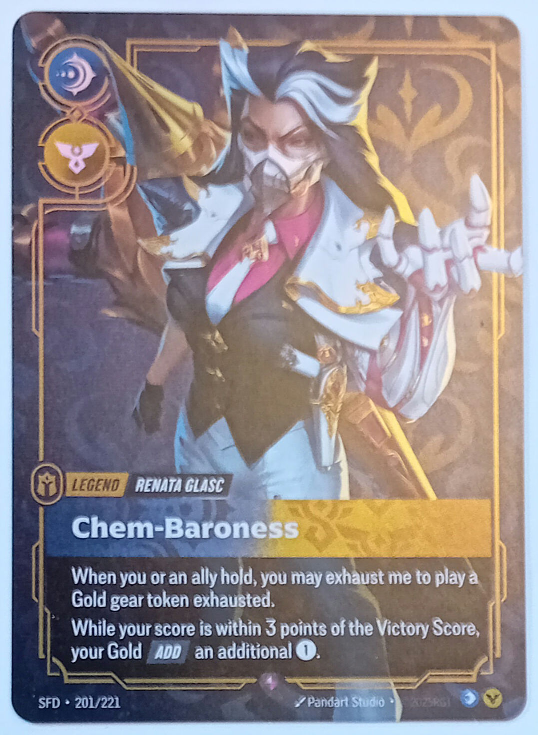 FOIL Chem-Baroness. 201. Spiritforged. Riftbound 