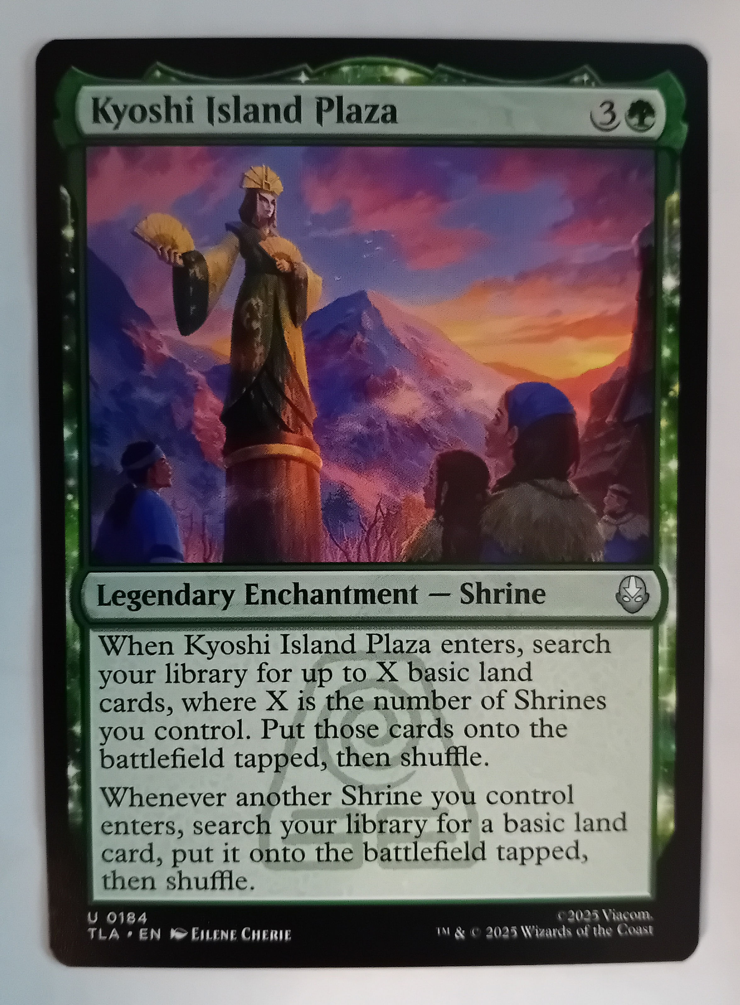 Kyoshi Island Plaza. 0184. Avatar: The Last Airbender. MTG 