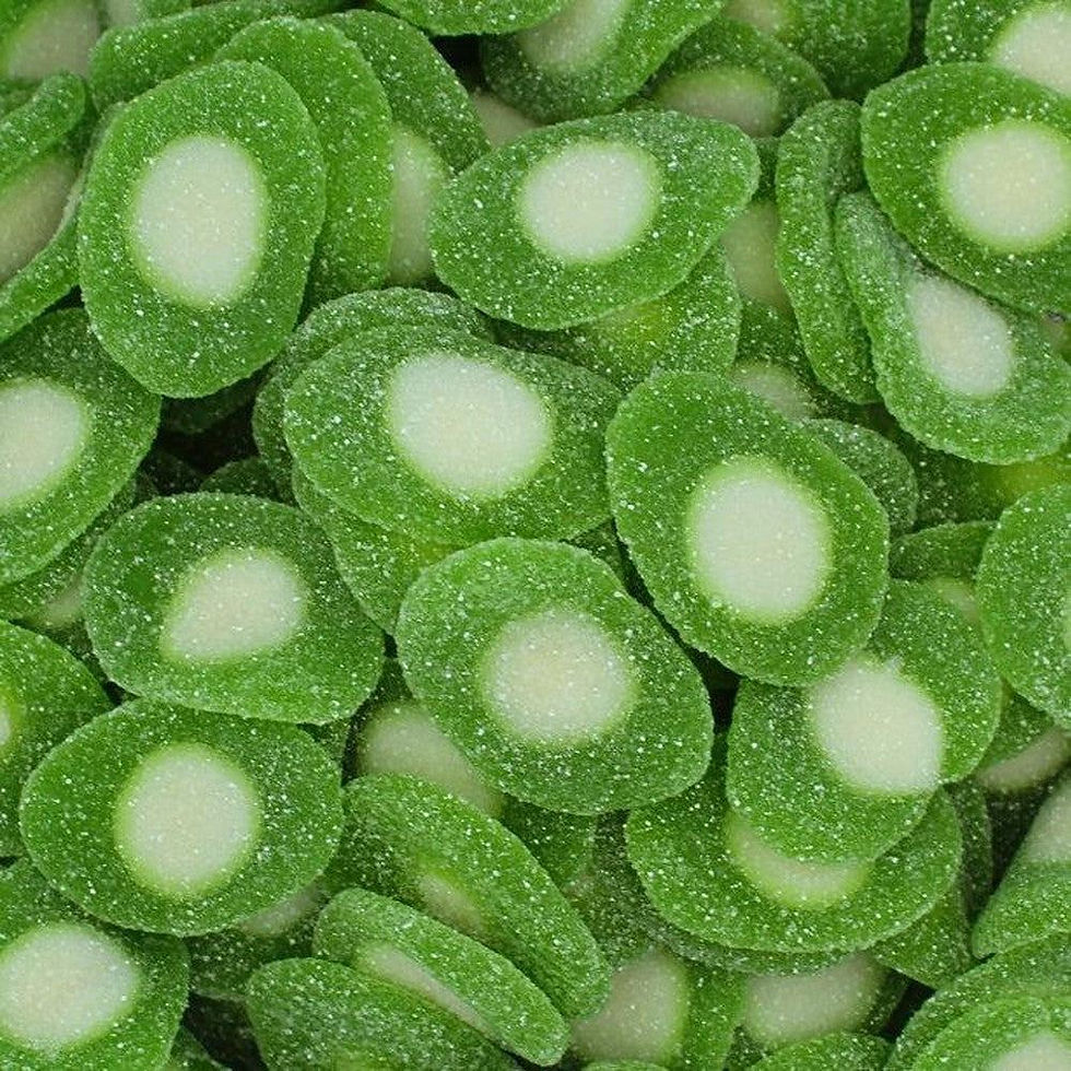 Fizzy Kiwi Slices