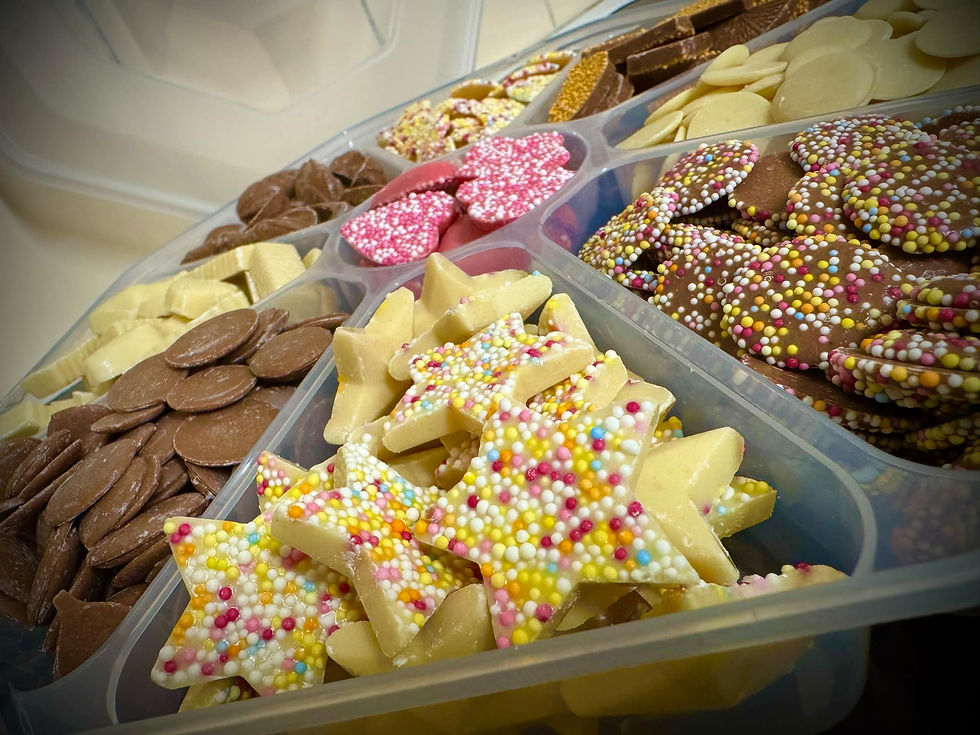 Thumbnail: Large Chocolate Sharing Platter (30cm x 30cm)